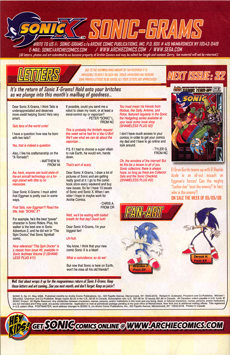 Sonic X - May 2008 Page 23